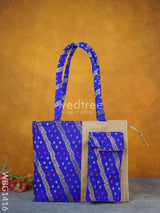 Raw Silk Jute Bags - Wbg1416