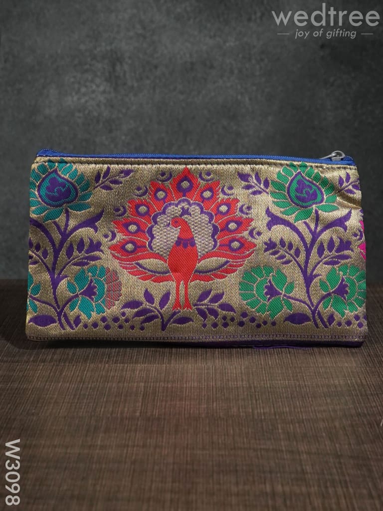 Raw Silk Purse - W3098 Clutches & Purses