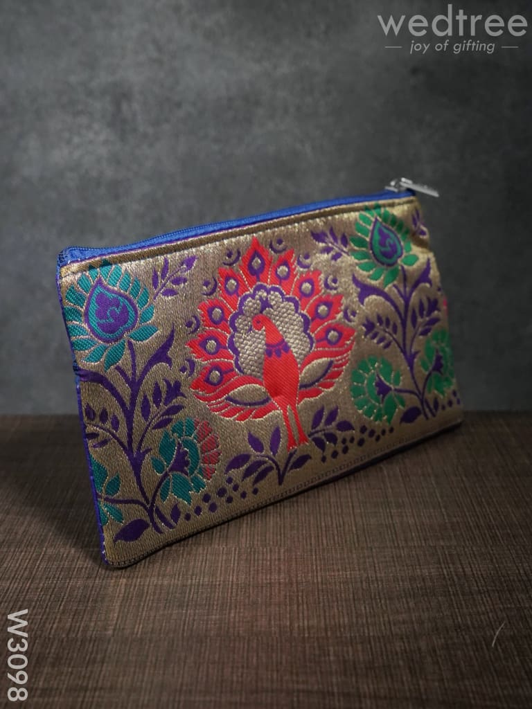 Raw Silk Purse - W3098 Clutches & Purses