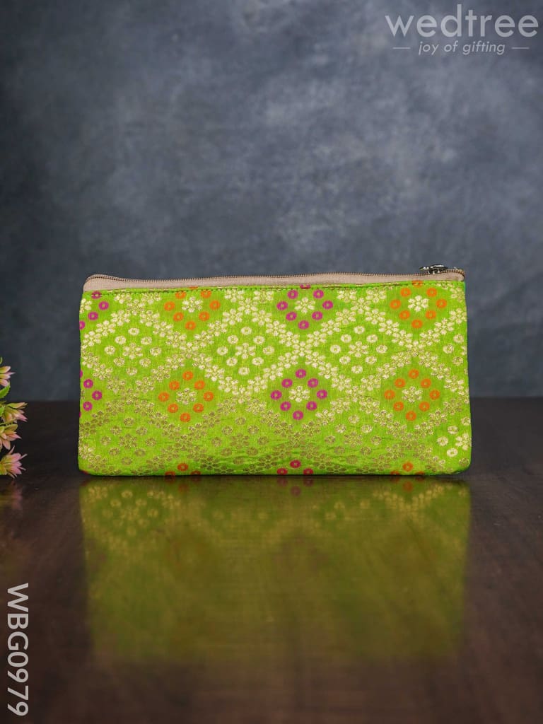 Raw Silk Purse - Wbg0979 Clutches & Purses