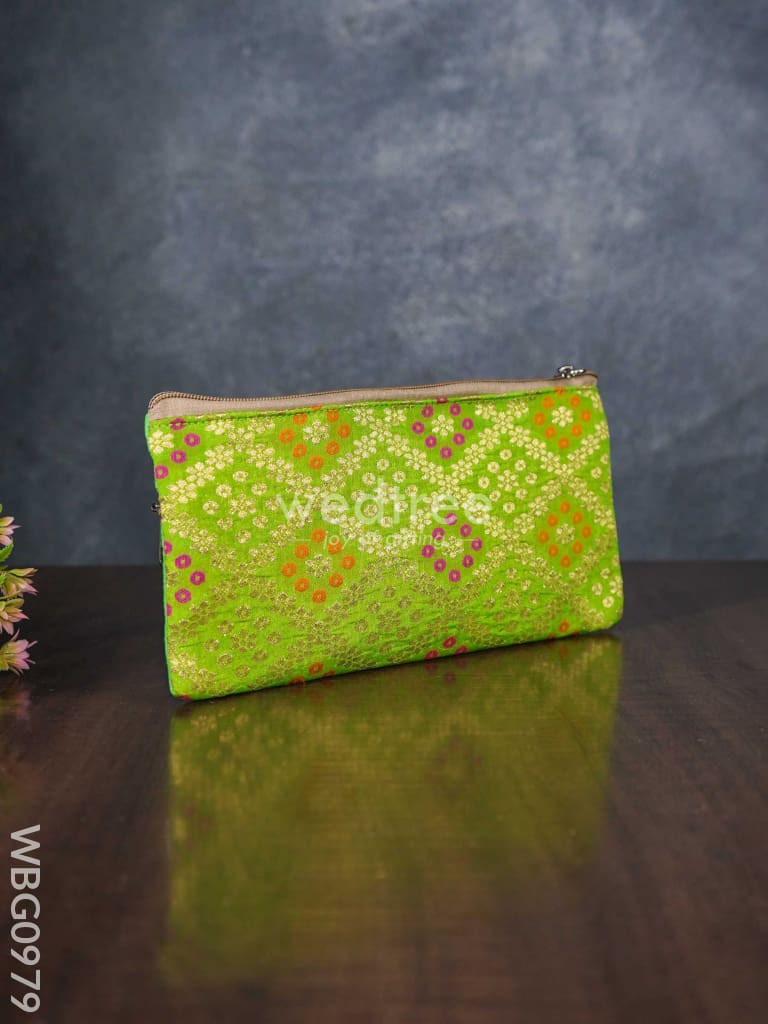 Raw Silk Purse - Wbg0979 Clutches & Purses