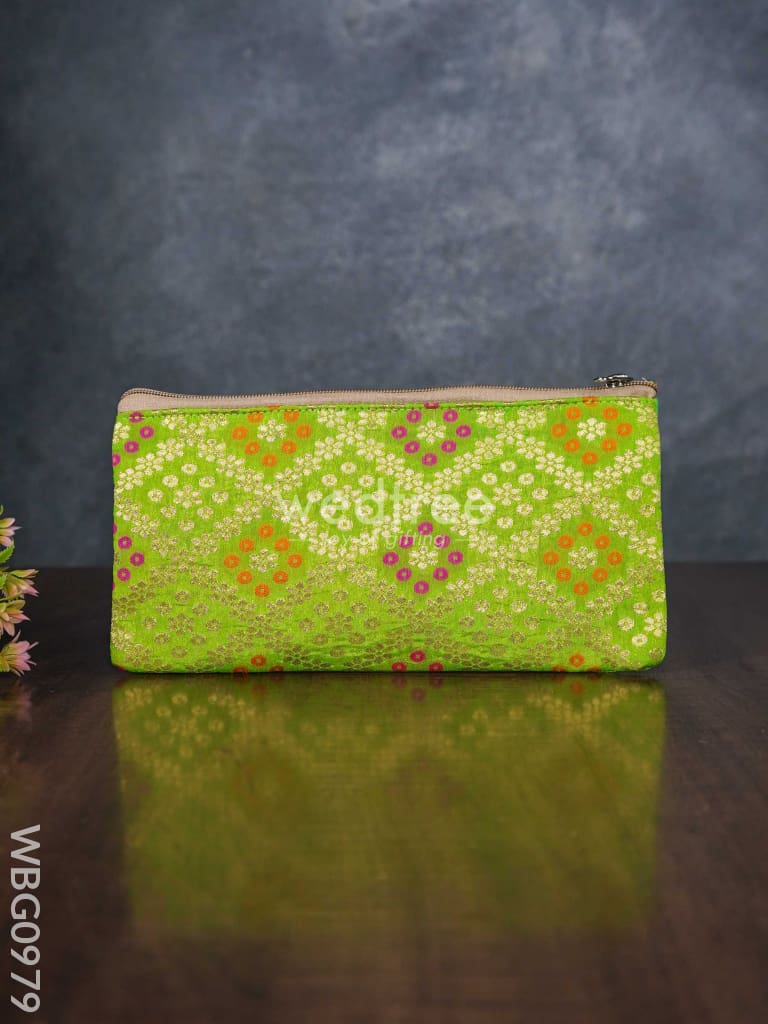 Raw Silk Purse - Wbg0979 Clutches & Purses