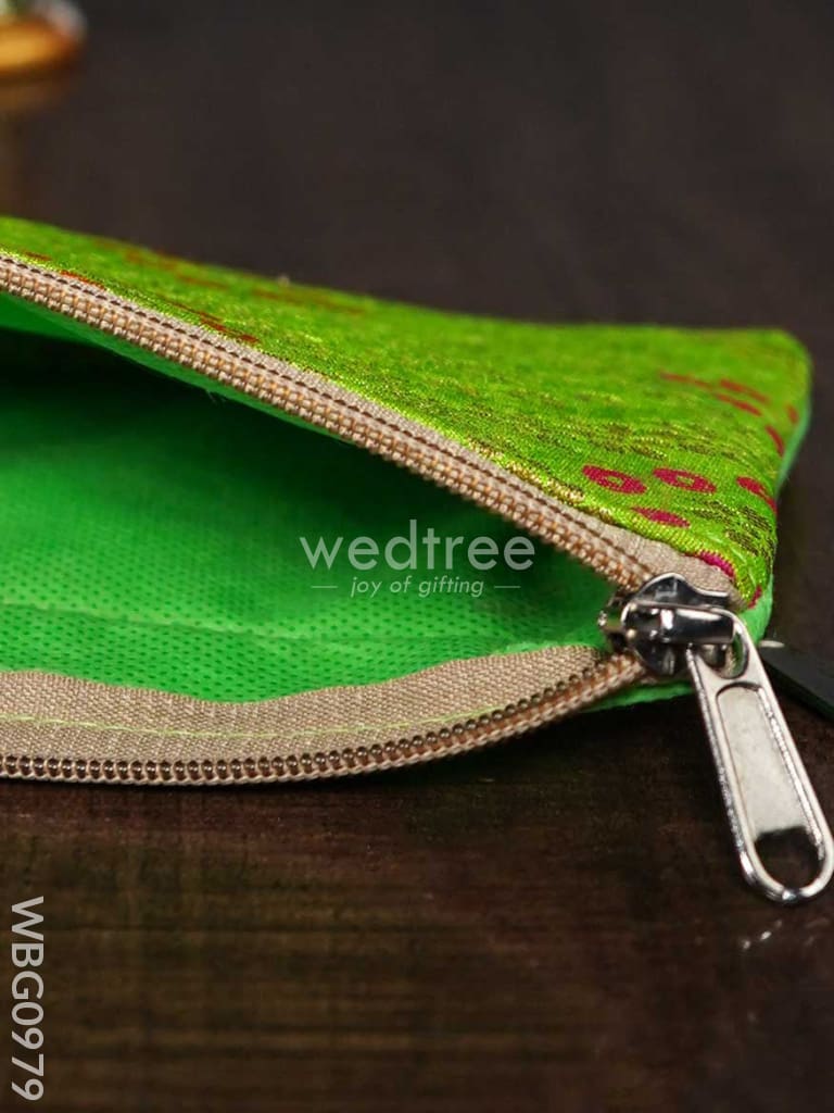 Raw Silk Purse - Wbg0979 Clutches & Purses