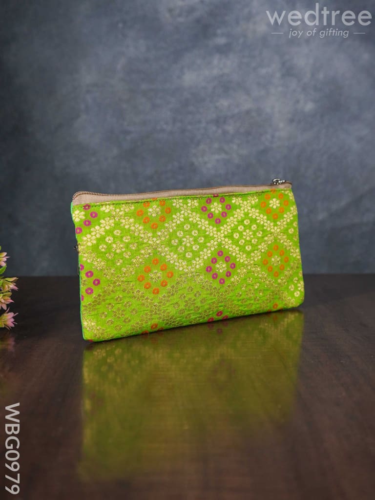 Raw Silk Purse - Wbg0979 Clutches & Purses