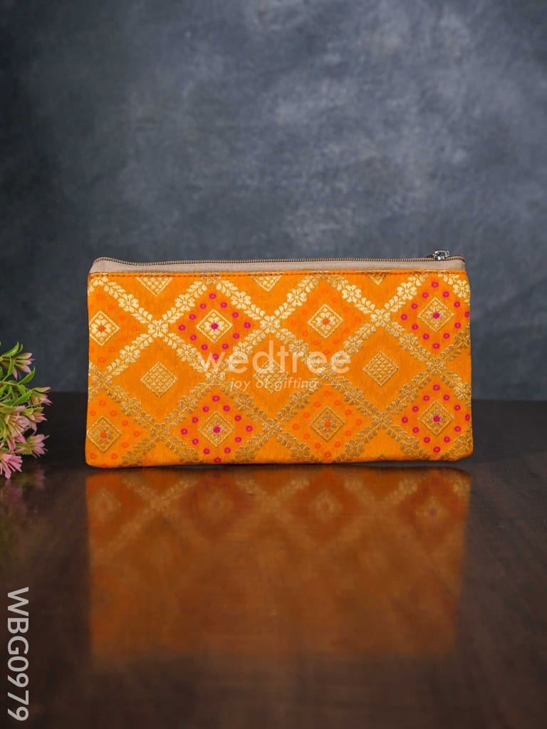 Raw Silk Purse - Wbg0979 Clutches & Purses