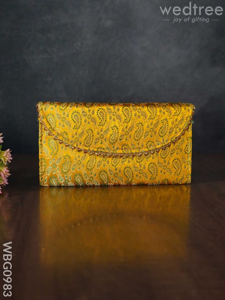 Raw Silk Purse - Wbg0983 Clutches & Purses