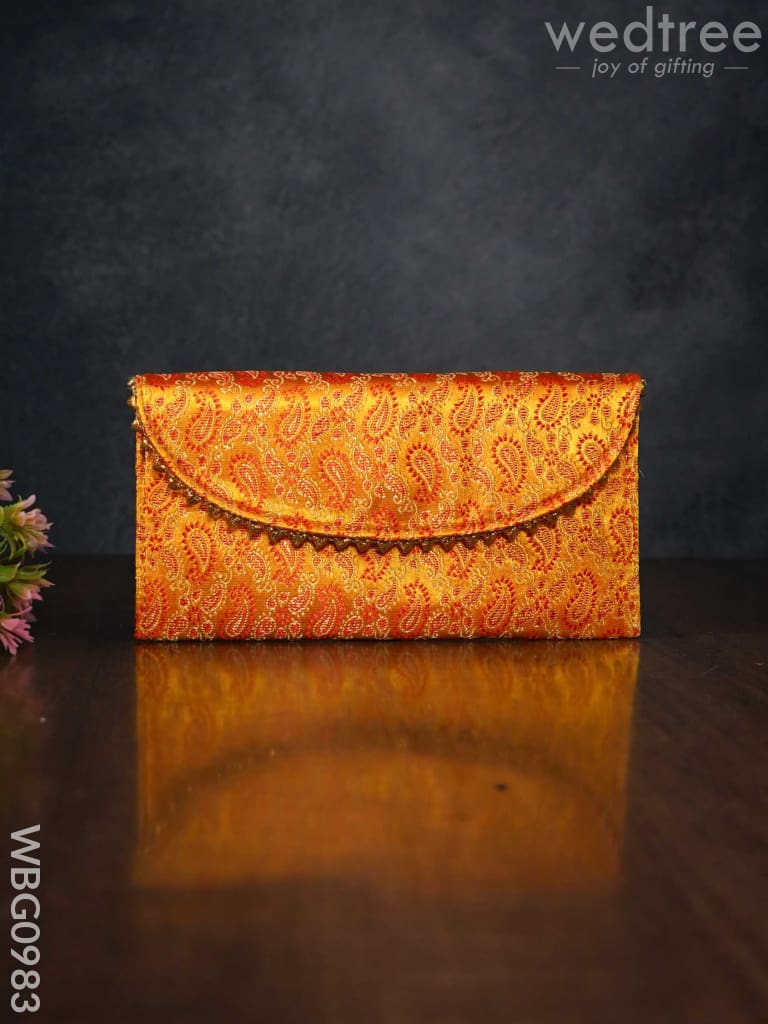 Raw Silk Purse - Wbg0983 Clutches & Purses