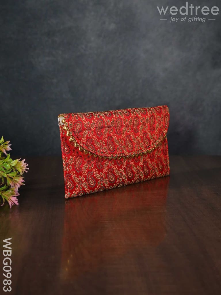 Raw Silk Purse - Wbg0983 Clutches & Purses