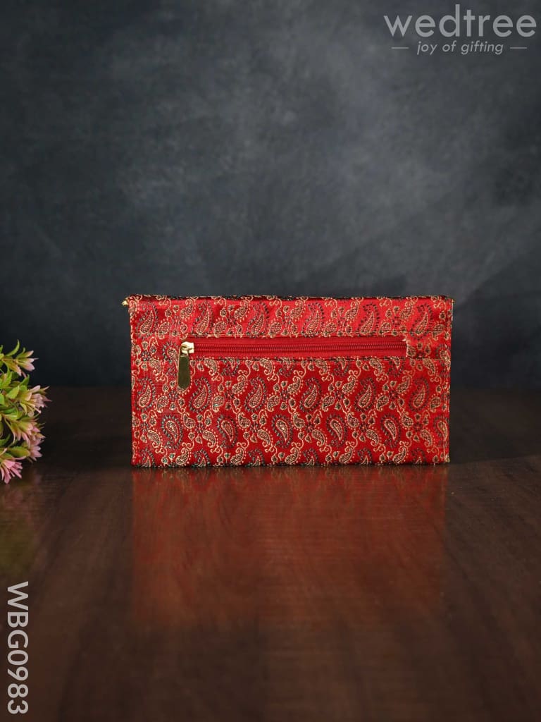 Raw Silk Purse - Wbg0983 Clutches & Purses