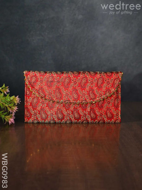 Raw Silk Purse - Wbg0983 Clutches & Purses