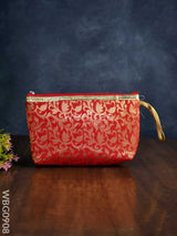 Raw Silk Return Gift Purse - Wbg0908 Clutches And Purses