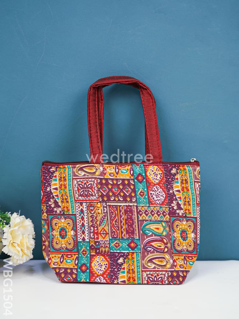 Rayon Multi Color Hand Bag - Wbg1504 Bags