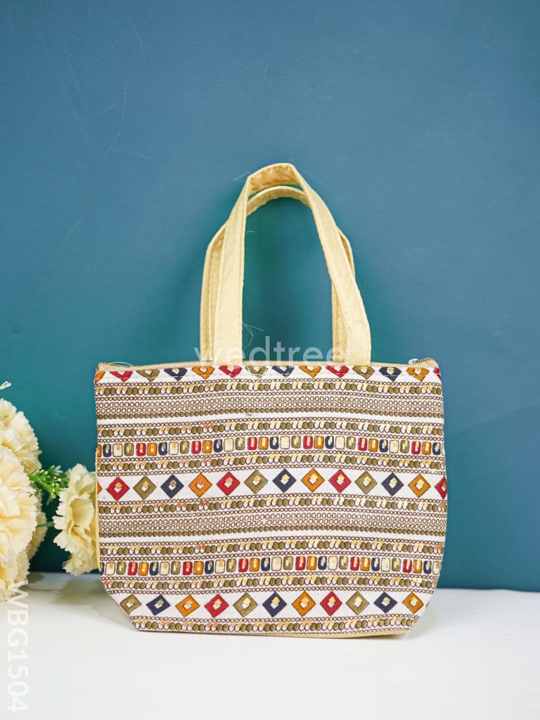 Rayon Multi Color Hand Bag - Wbg1504 Bags