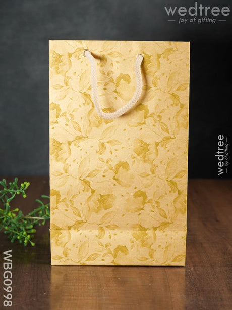 Return Gift Paper Bag - Wbg0998 Bags