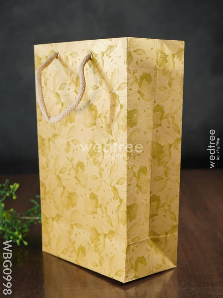 Return Gift Paper Bag - Wbg0998 Bags