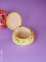 Round Floral Embroidery Bangle Holder - Wbg1323 Jewellery Holders