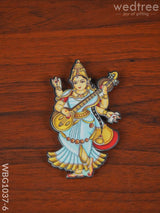 Saraswathi Fridge Magnet - Wbg1037-6 Home Decors