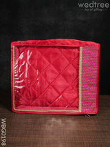 Saree Cover With Chumki Work -3 Inches - Wbg0198 Bags