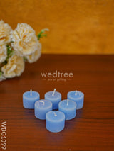 Scented Votive Candles - Pack Of 6 Assorted Wbg1399 Aromatics