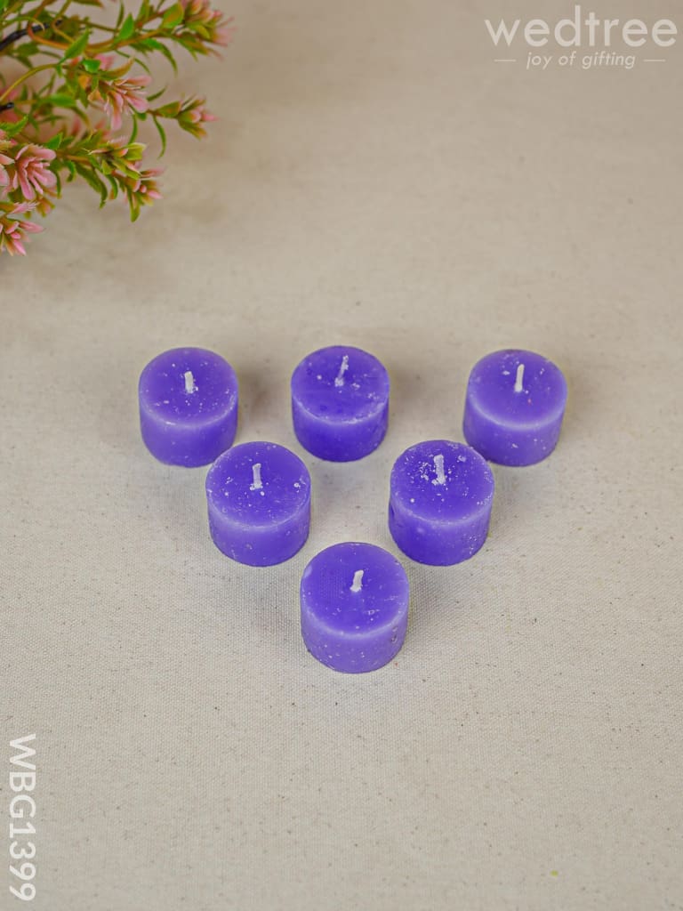 Scented Votive Candles - Pack Of 6 Assorted Wbg1399 Aromatics