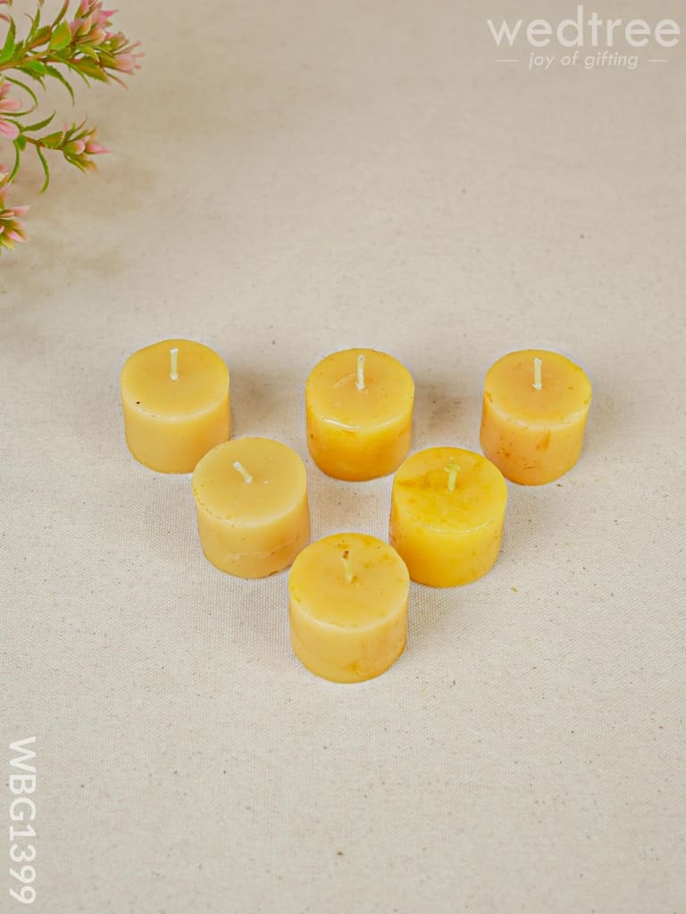 Scented Votive Candles - Pack Of 6 Assorted Wbg1399 Aromatics