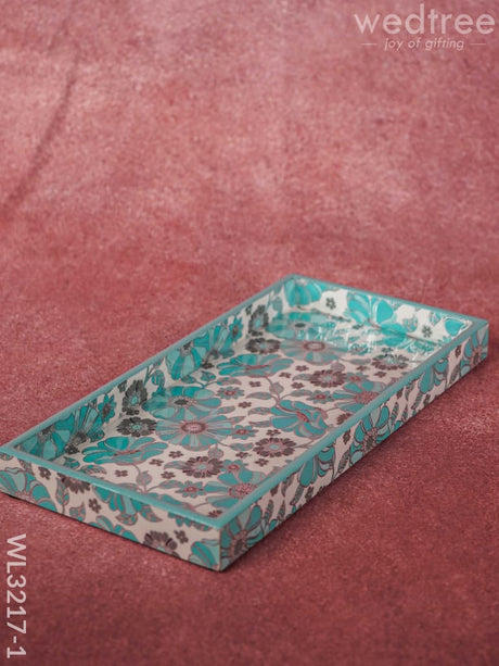Serving Tray Digitally Printed Floral Desings - Wl3217 Small Wooden Trays