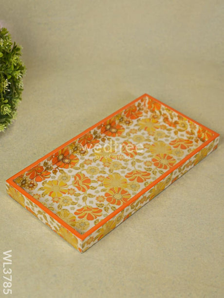 Serving Tray Digitally Printed Floral Desings - Wl3785 Wooden Trays