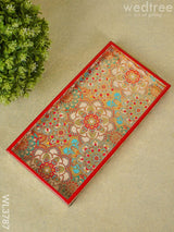 Serving Tray Digitally Printed Mandala Desings - Wl3787 Wooden Trays