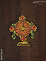 Shanku Chakra Naama Fridge Magnet - Wbg1038 Home Decors