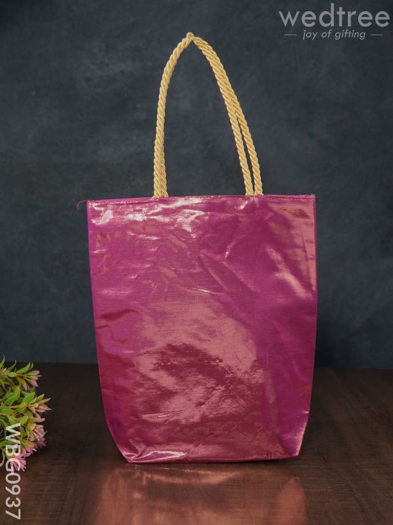 Shimmer Polyester Hand Bag - Wbg0937 Bags