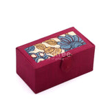 Silk And Kalamkari Bangle Box Jewellery Holder