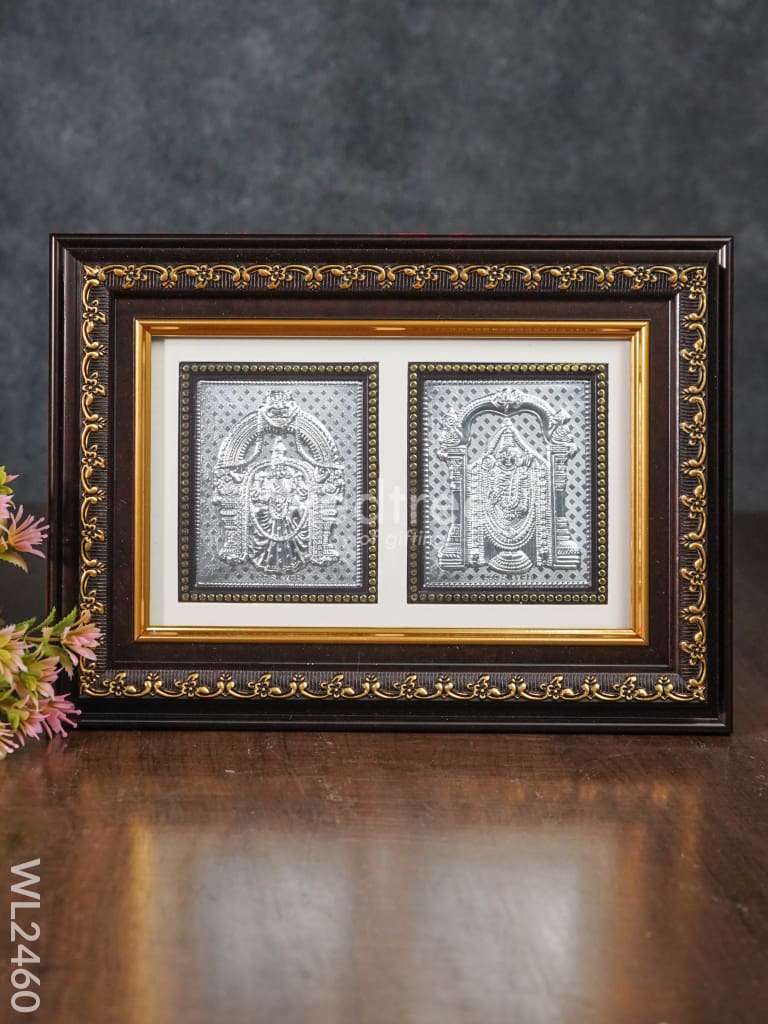 Silver Balaji Padmavathi Thayar Frame - Wl2460 German Photo