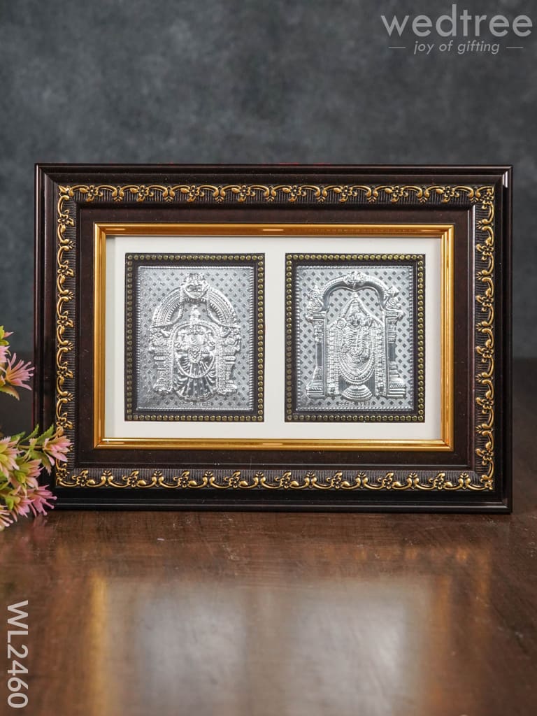 Silver Balaji Padmavathi Thayar Frame - Wl2460 German Photo