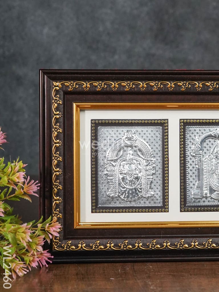 Silver Balaji Padmavathi Thayar Frame - Wl2460 German Photo