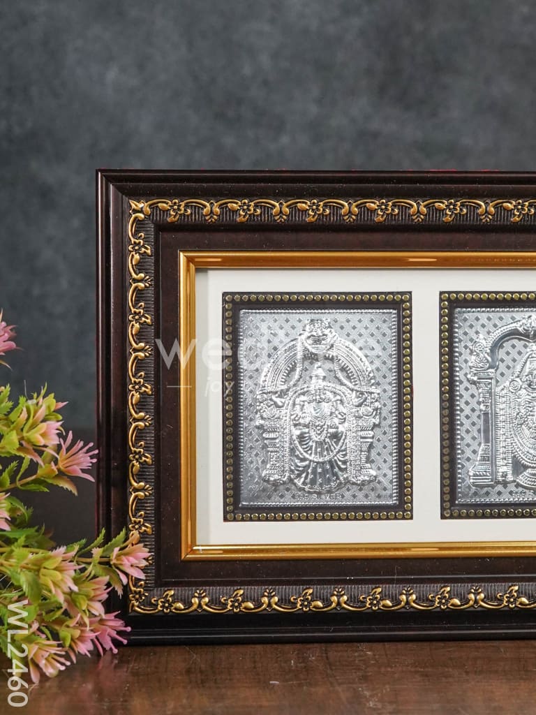 Silver Balaji Padmavathi Thayar Frame - Wl2460 German Photo