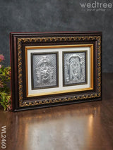 Silver Balaji Padmavathi Thayar Frame - Wl2460 German Photo