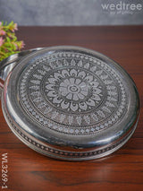 Oxidised Poori Box - Wl3269 Meenakari Containers