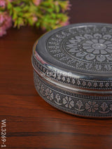 Oxidised Poori Box - Wl3269 Meenakari Containers