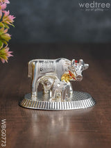 Silver Cow And Calf - Wbg0773 Divine Figurines