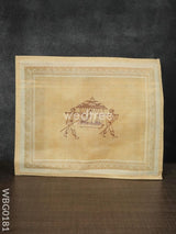 Single Saree Cover With Palanquin Print - Wbg0181 Bags