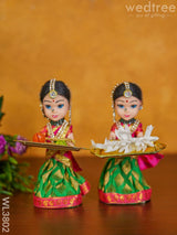 Small Welcome Dolls (Set Of 2) - 7 Inch Wl3802