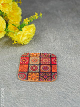 Square Shaped Coaster With Prints - Bcg0232 Desk Organisers