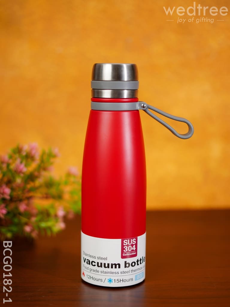 Corporate Gift - Stainless Steel Bottle Bcg0182 Red Office Utility