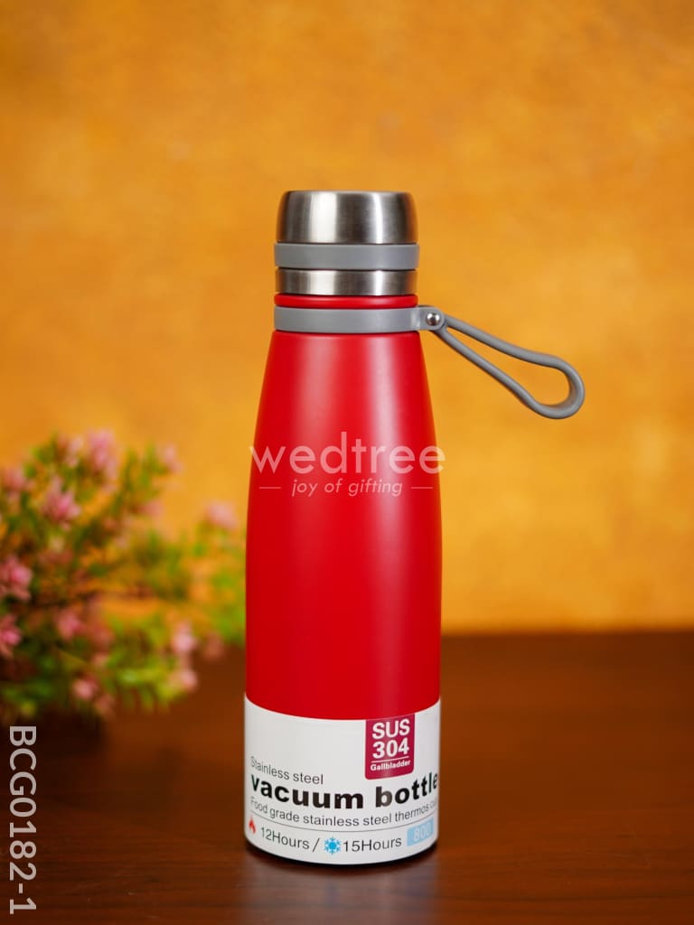 Corporate Gift - Stainless Steel Bottle Bcg0182 Red Office Utility