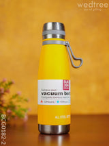 Corporate Gift - Stainless Steel Bottle Bcg0182 Yellow Office Utility