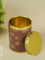 Decorative Round Tin Box - Wbg1230-4 Dining Essentials