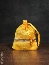 String Bag With Lace -3 X 4Inches - Wbg0338 Bags