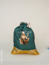 Potli Bag With Lakshmi Motive - Wbg1408 Bags