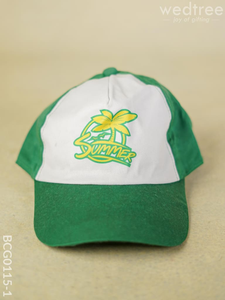 Summer Printed Cap - Bcg0115-1 Branding