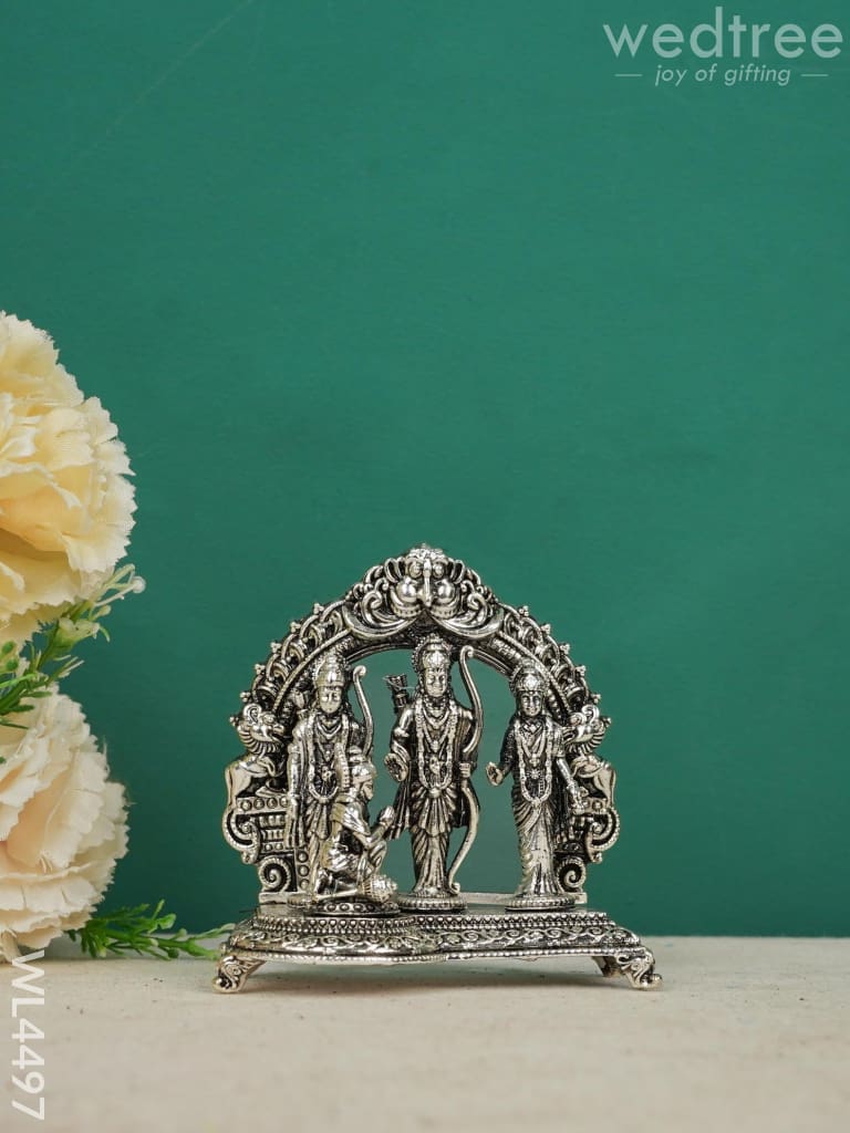 Swarna Golu 6 - Silver Oxidized Padi & Antique Idols Wl4497